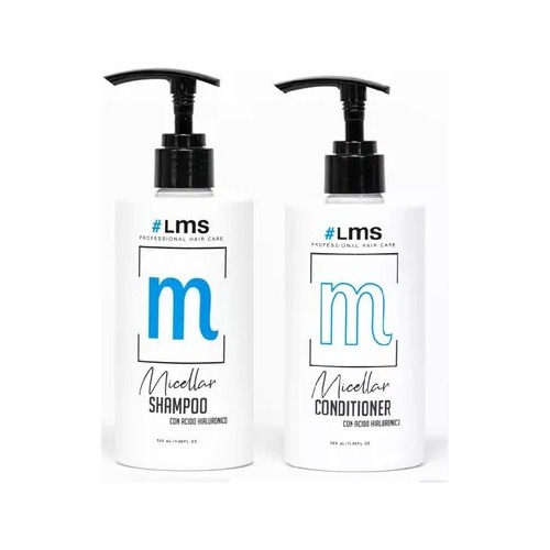 Pack Shampoo + Acondicionador Con Ácido Hialurónico Lms