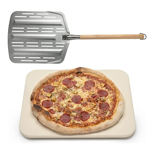 Hans Grill Pizza Stone Pro Xl Baking Stone For Pizzas U...