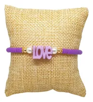 Comprar Pulsera Para Mujer, Hilo, Perlas, Love - Joyas Lucyana
