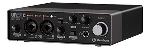 Interfaz De Audio Steinberg Ur22c 2x2 Usb 3 0 Con Cubase Ai