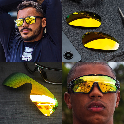 Lentes Para Justin Rb4165l - 55mm - Hidrofóbica Cor 24k