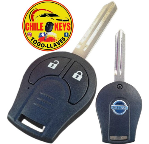 Llave Para Programar Nissan Np300 Chip Id46 433mhz