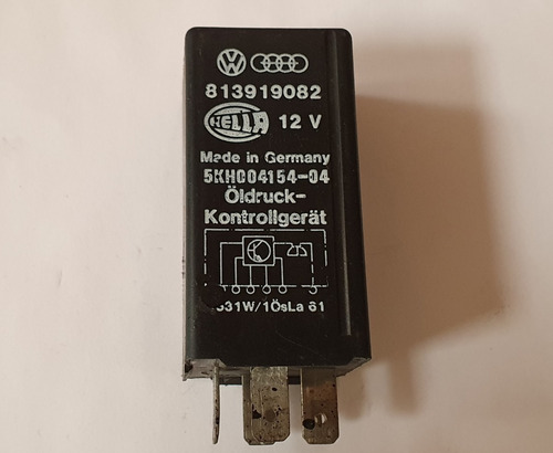 Relevador #2 Original Vw Audi 813919082 Aviso Presión Aceite (Usado)