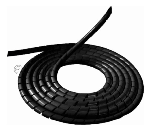 Imagen 6 de 8 de Manguera Espiral Para Cable 1/2'' 12mm Por 10 Metros