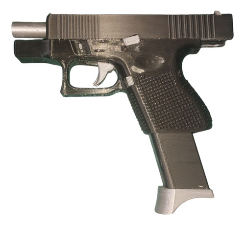 Pistola Walther Ppk 9 Mm Réplica Mejorada Cosplay Negro