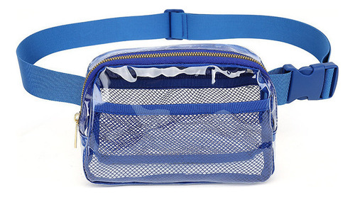 Bolso Bandolera Con Monedas Deportivas Lisas De Color Azul T