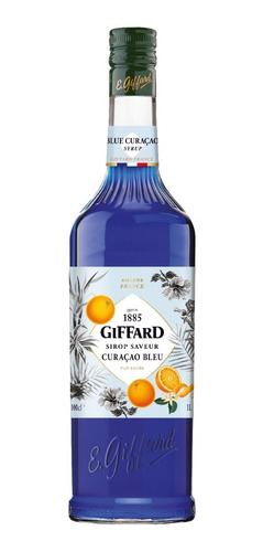 Giffard, Jarabe Sabor Bluecuracao, Botella 1 Litro