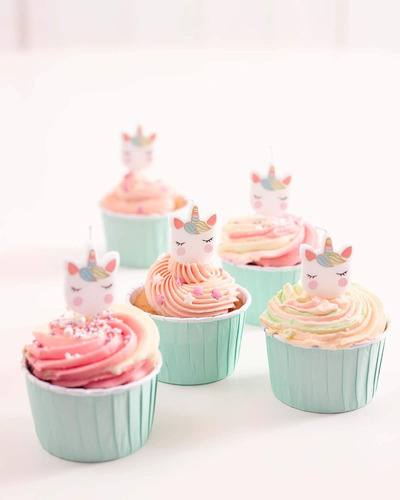 Tablas Parlantes We Heart Unicorn - Velas En Forma De Unicor