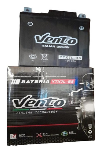 Bateria Moto7lbs Honda Cbr190