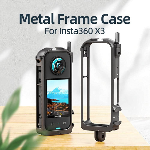 Aluminium Protector For Insta360 X3, Metal Durad...