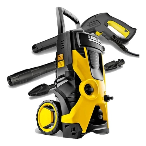 Imagen 3 de 5 de Hidrolavadora eléctrica Kärcher Home & Garden K5 Basic 11805820 amarilla/negro de 1600W con 2000psi de presión máxima 127V - 60Hz