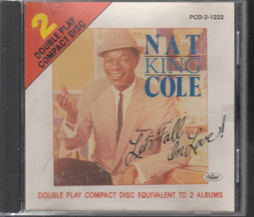 Nat King Cole. Let´s Fall In Love. Cd Original Usado. Qqa.