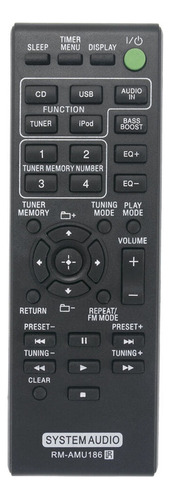 Mando A Distancia Rm-amu186 For Sony For Hcd-ec919ip