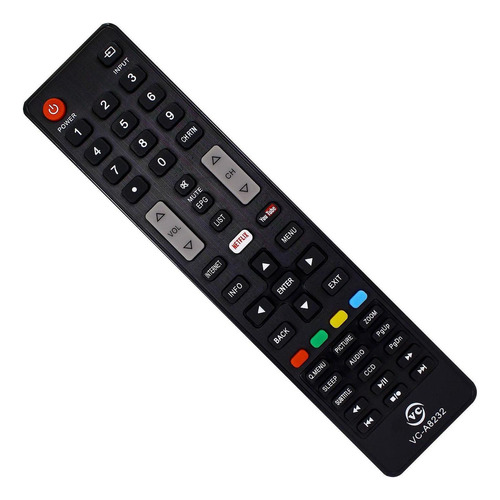 Controle Lcd Led Tv Toshiba 48l2400 V2 Dl4045i Dl4845i