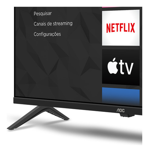Smart Tv 43 Full Hd Aoc Roku Tv 43s5045/78g Hdmi 1 Usb Wifi (Recondicionado)