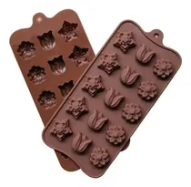 Comprar Moldes De Silicon Para Hacer Bombones Chocolate Repostería