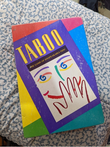 Vendo Antiguo Juego De Mesa Taboo Año 1989