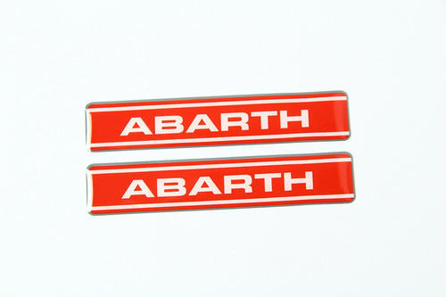 Emblema Adesivo Resinado Fiat Abarth  Coluna Rs11