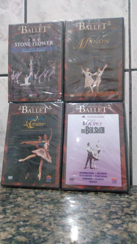 Dvd O Melhor Do Ballet - 4 Dvds - Lacrados De Fábrica! 