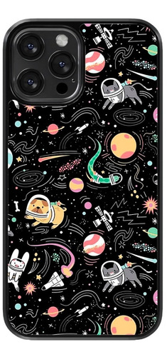 Funda Para Celular Mascotas Animales Astronautas Espacio