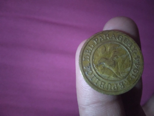 Imagen 1 de 2 de Moneda De 25 Centimos Año 1944