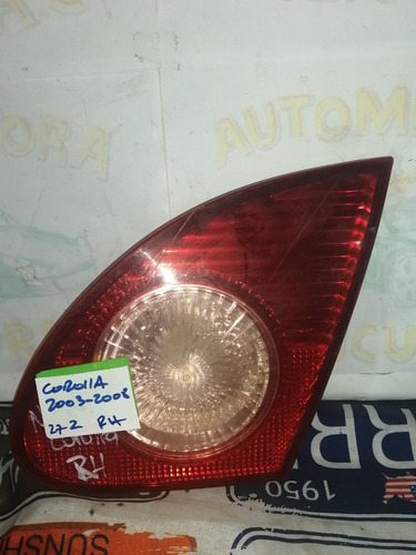 Foco Trasero Derecho Toyota Corolla 2003/08