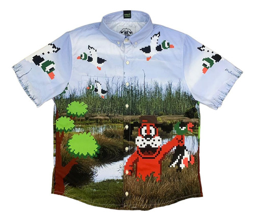 Camisa Botón Duck Hunt Reality Scenario