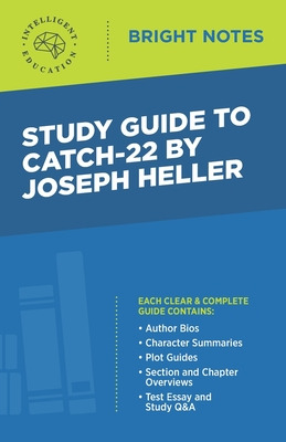 Libro Study Guide To Catch-22 By Joseph Heller - Intellig...