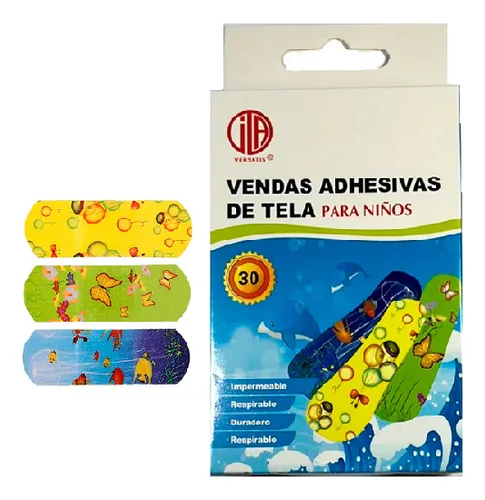 Parche Curita Benditas 30 Unidades Curitas Infantil Niños