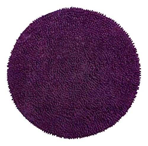 Chardin Home Berenjena (púrpura) Alfombra De Baño Redonda