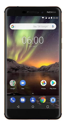 Nokia 6.1 Dual SIM 32 GB negro/cobre 3 GB RAM