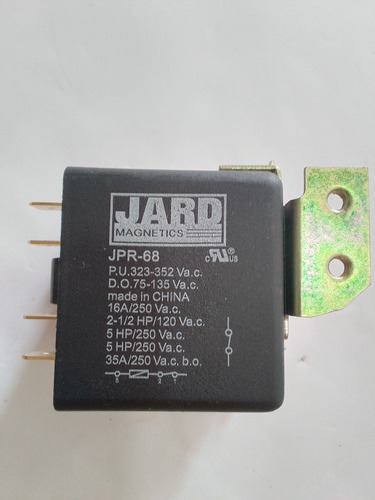 Relay Potencial Jpr-68 110v  16a