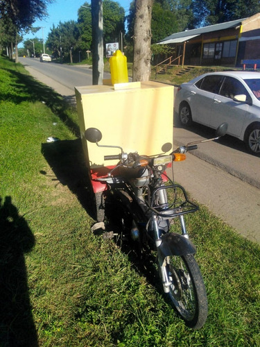 Moto Zanella Tricargo 75 Cm. Cub. Con Caja Para Reparto