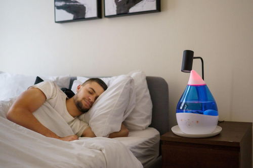 Humidificador Ultrasónico 4 En 1 Para Recámara Y Oficina