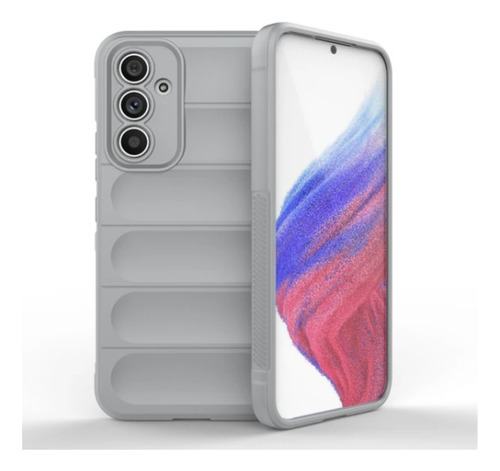 Funda Reforzada P/ Samsung S25/ S25 Plus/ S25 Ultra Gris S25 Plus