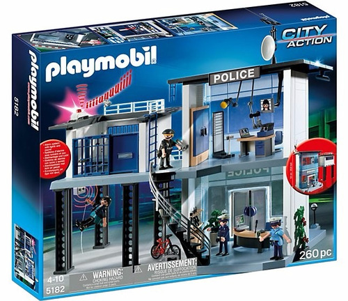 Playmobil City Action 5182 Comisaría Con Alarma Mejor Precio