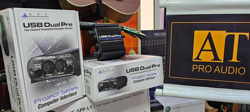 Art Usb Dual Pre Interface Áudio Usb Ñ Ssl Presonus M-audio