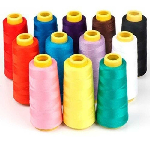 Hilo De Coser Poliéster 40/2 5000y. Oferta X 20 Conos 