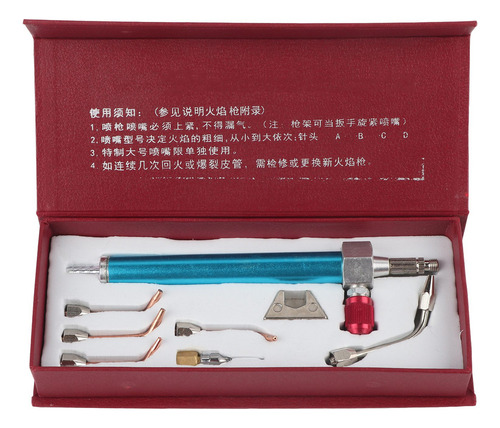 Antorcha De Oxígeno Joyería Antorcha Soldadura Pistola Con 5