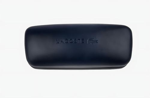 Lentes Lacoste L2899 Iconic Square Rubber Armazón Oft. 55mm Color Matte Black Blue 002