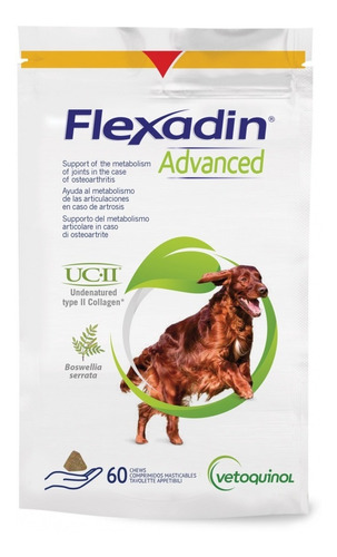 Flexadin Advanced Vetoquinol 60 Masticables (premios) 