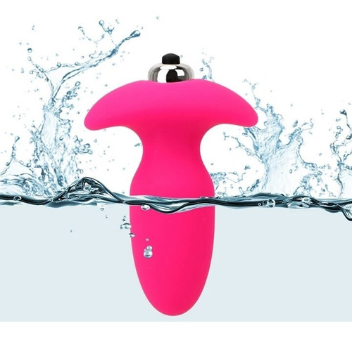Plug Anal Vibrador Silicona Huevo G-spot Masajeador Unisex
