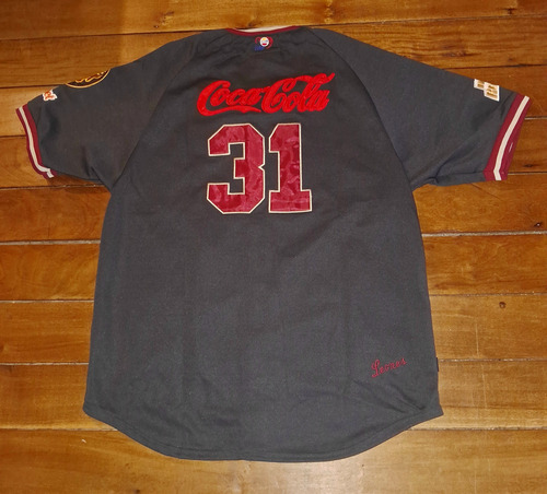 Camiseta De Caracas Béisbol Club C.a. Leones #31 (Usado)