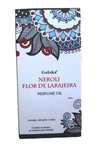 Óleo Perfumado Ind. Goloka Flor Laranjeira 2un.10ml Calmante