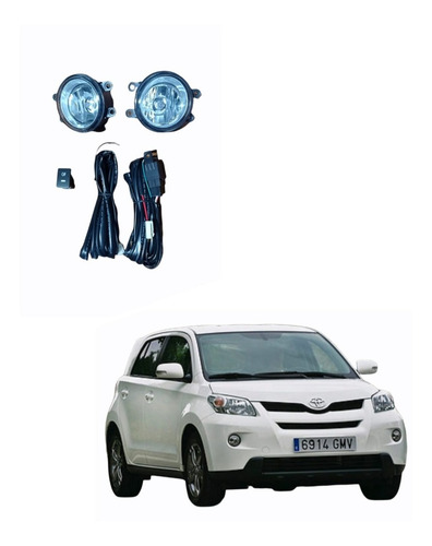 Kit De Neblineros Toyota Urban Cruiser Año 2009/2014