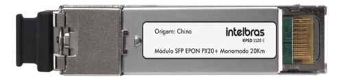 Módulo Sfp Epon Px 20+ Monomodo 20km Kpsd 1120e Intelbras
