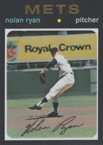 Mlb Nolan Ryan Topps Finest Reprints (1971) 1999 # 4 Of 27 