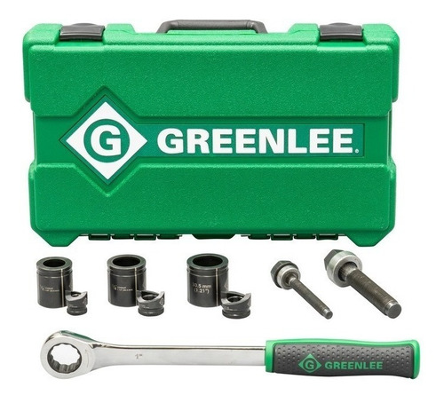 Jgo. Sacabocados C/llave Chicharra 1/2``a2`(7238sb).greenlee