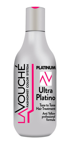 Matizador La Vouche Ultra Platino Cabellos Platinado 300 Ml 