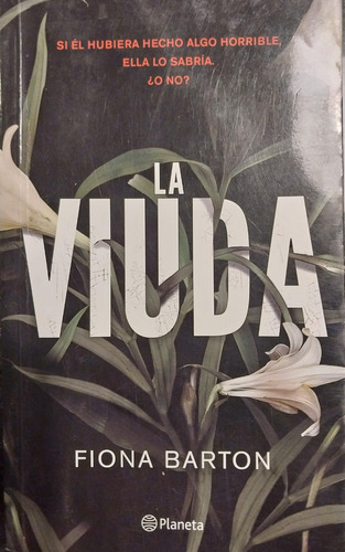 Libro La Viuda, Fiona Barton